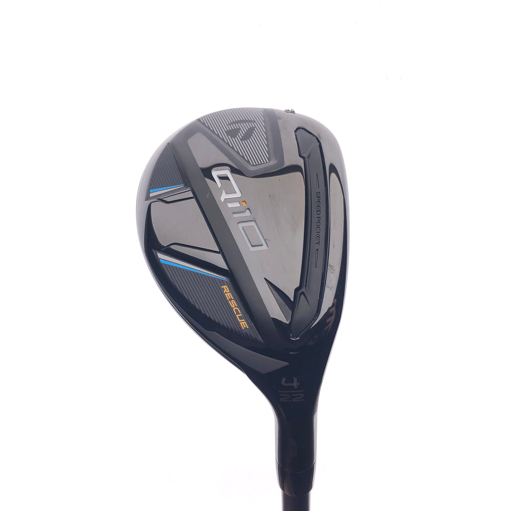 Used TaylorMade Qi10 4 Hybrid / 22 Degrees / Regular Flex