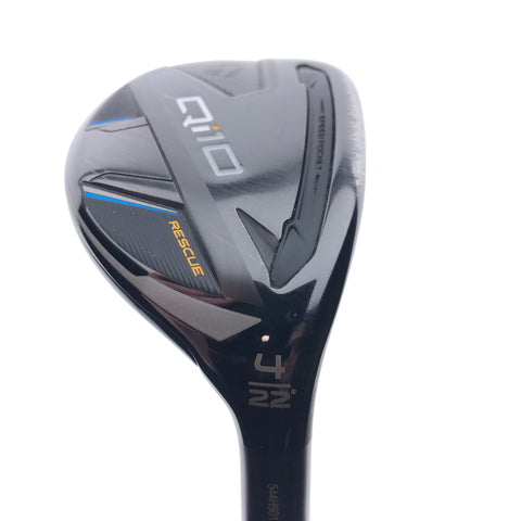 Used TaylorMade Qi10 4 Hybrid / 22 Degrees / Stiff Flex
