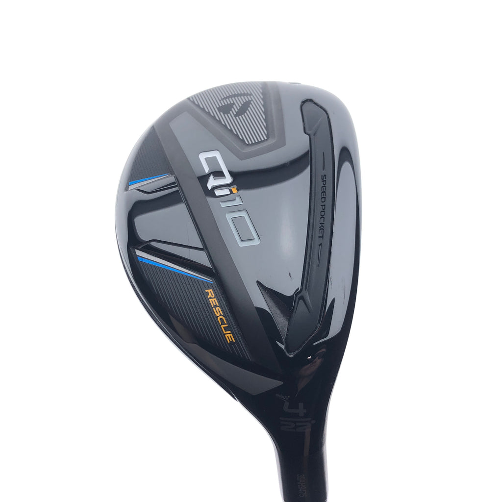 Used TaylorMade Qi10 4 Hybrid / 22.0 Degrees / Regular Flex