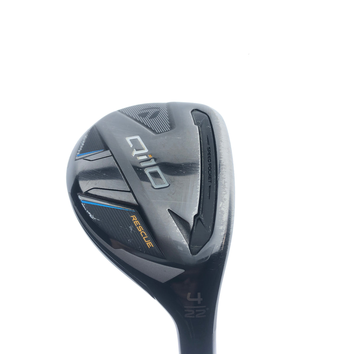 Used TaylorMade Qi10 4 Hybrid / 22.0 Degrees / Stiff Flex