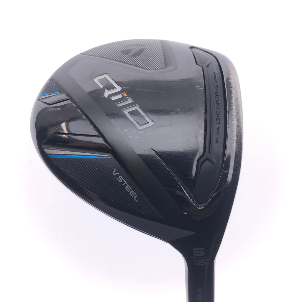Used TaylorMade Qi10 5 Fairway Wood / 18 Degrees / Regular Flex