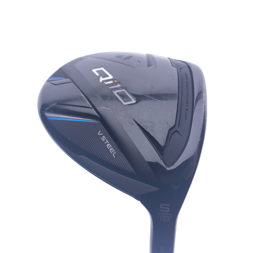 Used TaylorMade Qi10 5 Fairway Wood / 18 Degrees / Stiff Flex