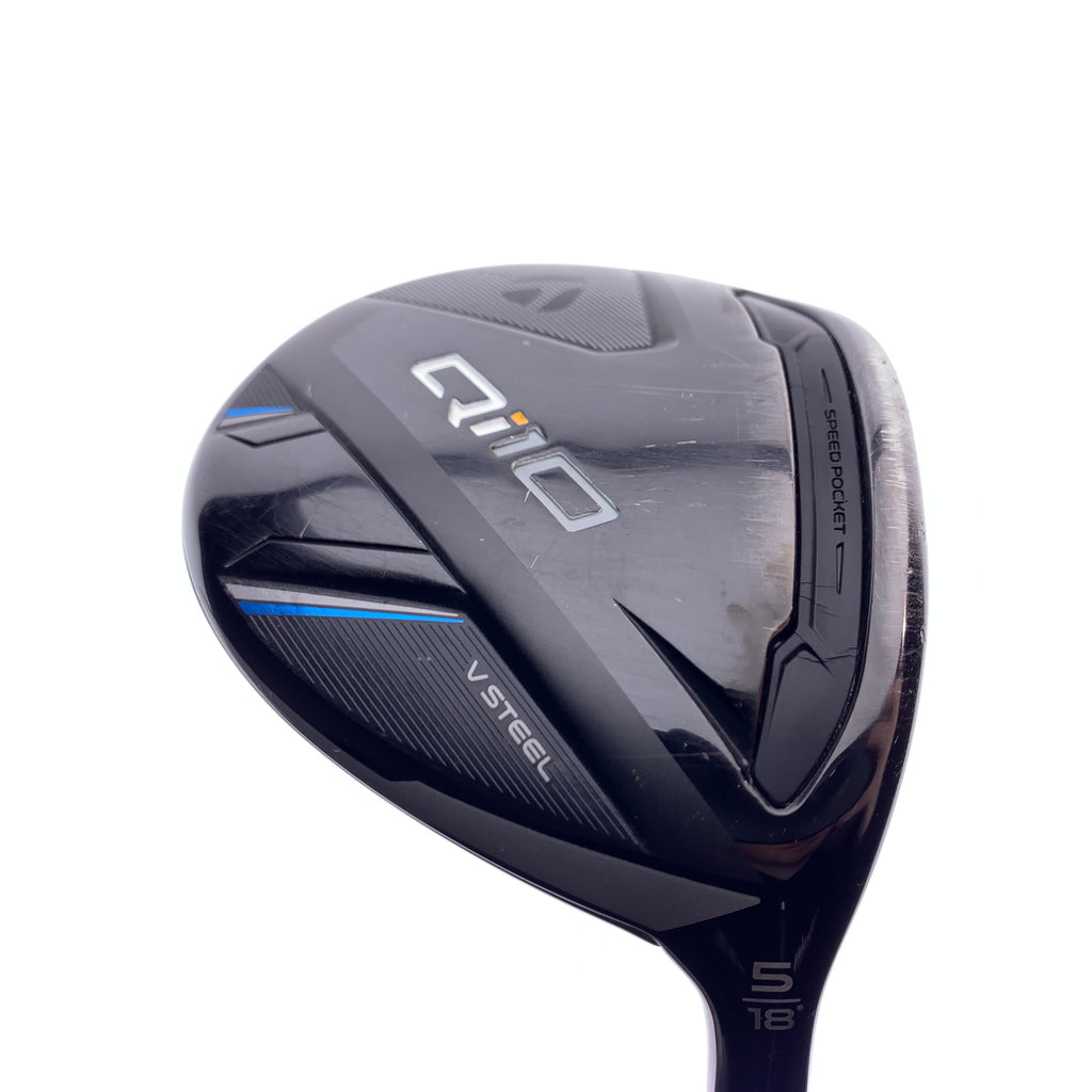 Used TaylorMade Qi10 5 Fairway Wood / 18 Degrees / Stiff Flex