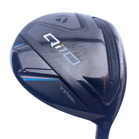 Used TaylorMade Qi10 5 Fairway Wood / 18.0 Degrees / Stiff Flex