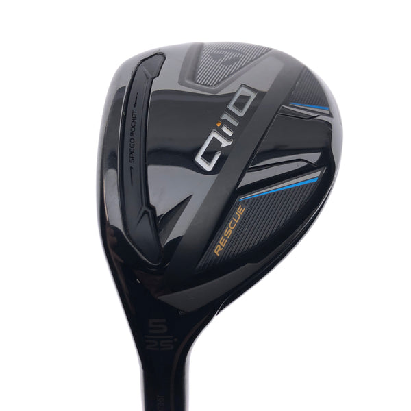 Used TaylorMade Qi10 5 Hybrid / 25 Degrees / Regular Flex / Left-Handed