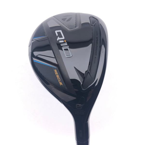 Used TaylorMade Qi10 6 Hybrid / 28 Degrees / A Flex