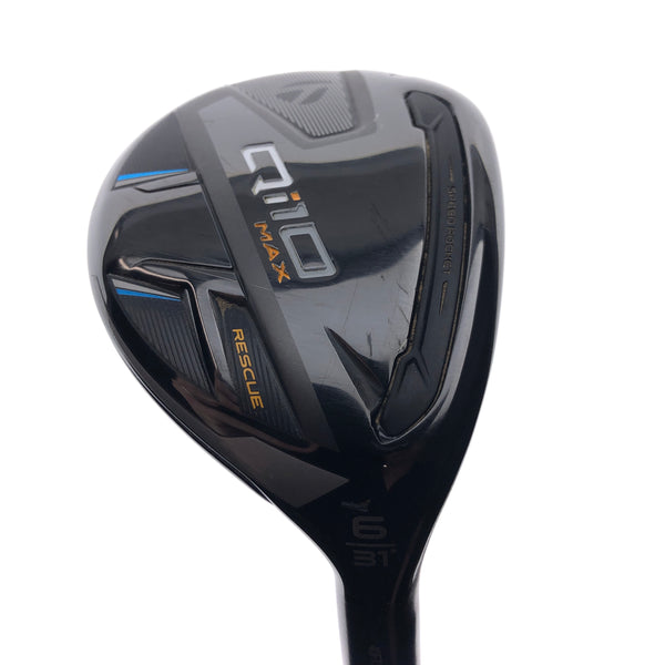 Used TaylorMade Qi10 6 Hybrid / 31 Degrees / Regular Flex
