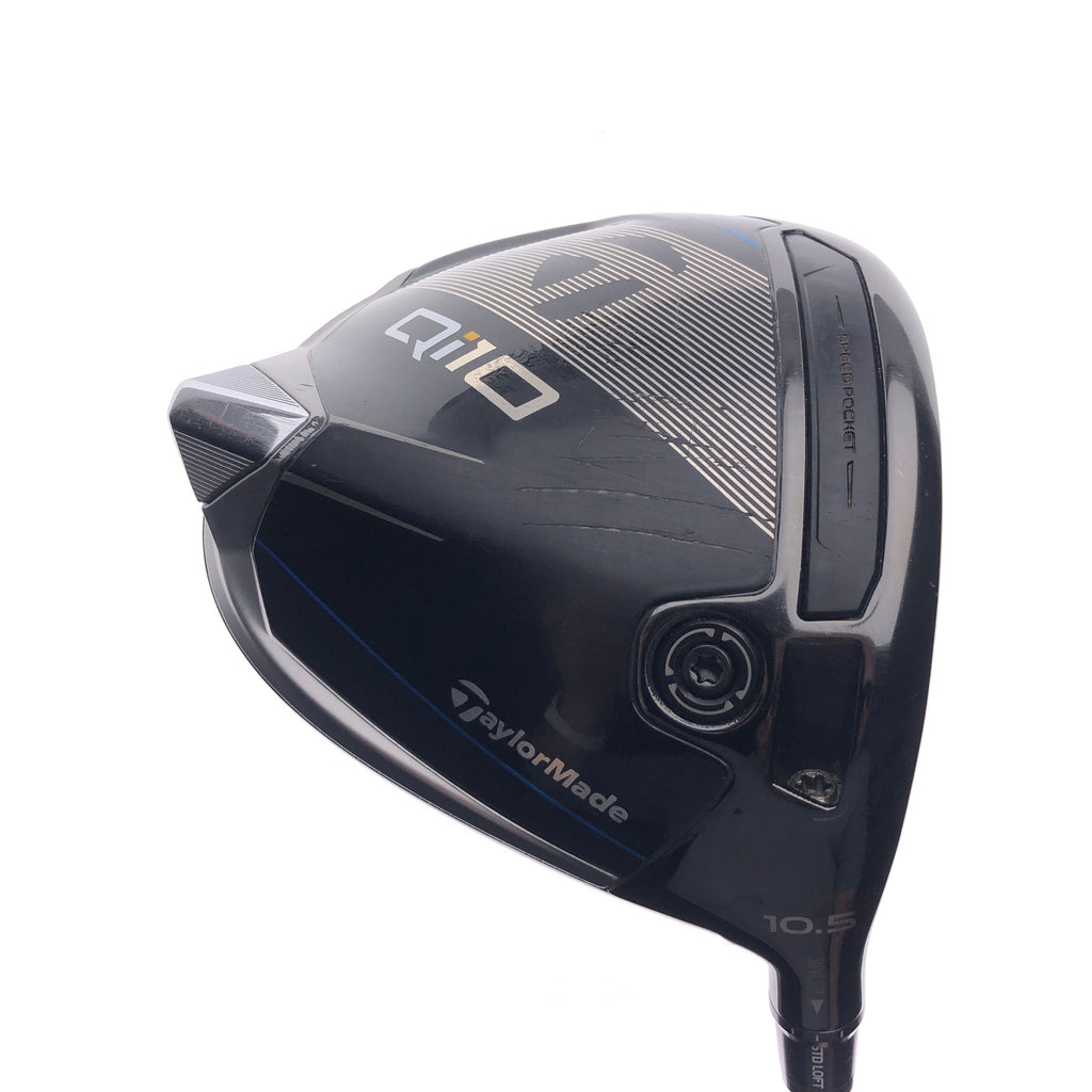 Used TaylorMade Qi10 Driver / 10.5 Degrees / Regular Flex