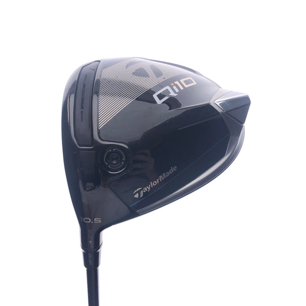 Used TaylorMade Qi10 Driver / 10.5 Degrees / Stiff Flex / Left-Handed