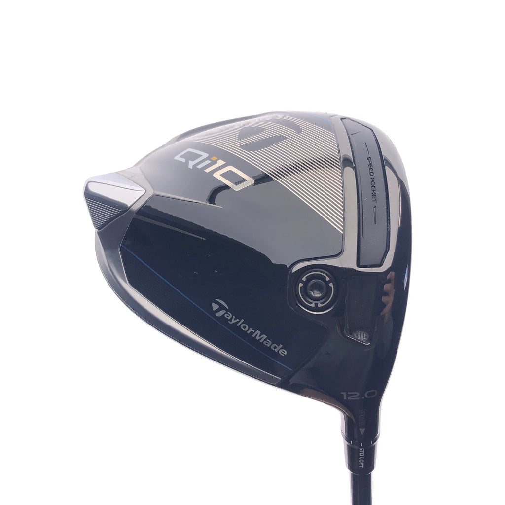 Used TaylorMade Qi10 Driver / 12.0 Degrees / A Flex