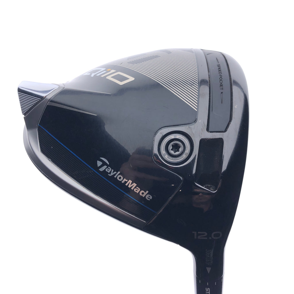 Used TaylorMade Qi10 Driver / 12.0 Degrees / Stiff Flex
