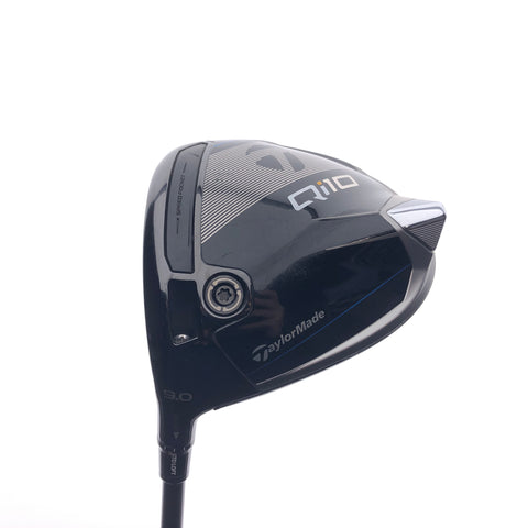 Used TaylorMade Qi10 Driver / 9.0 Degrees / A Flex / Left-Handed