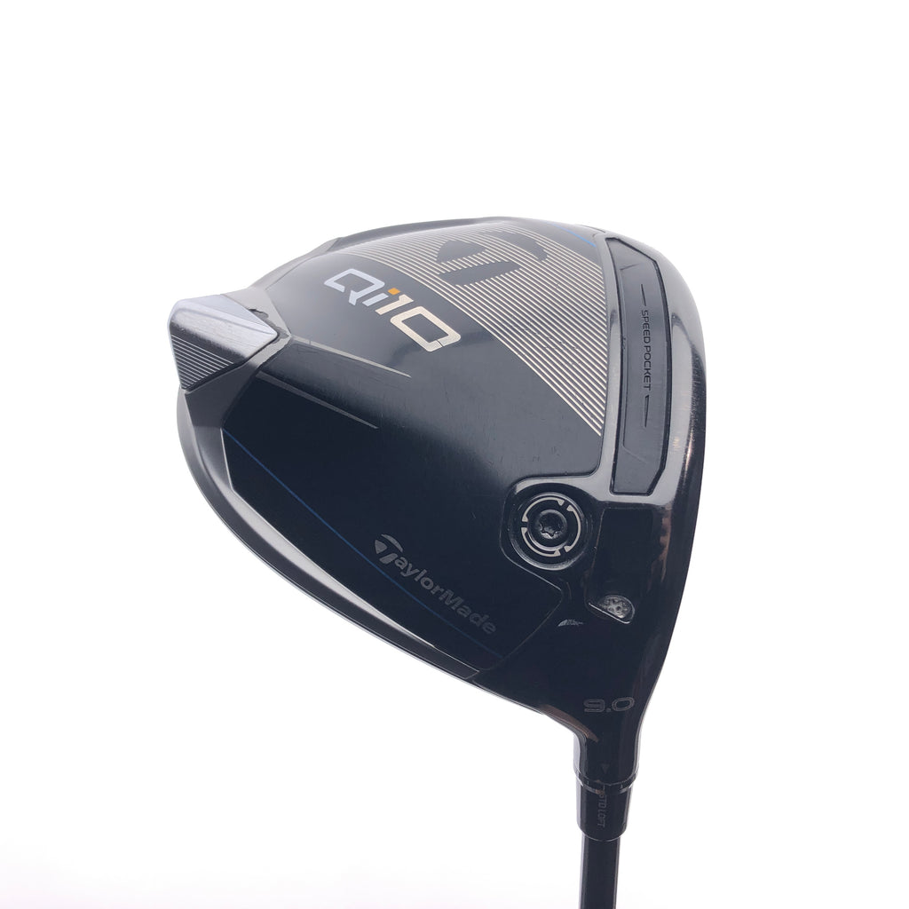 Used TaylorMade Qi10 Driver / 9.0 Degrees / Stiff Flex