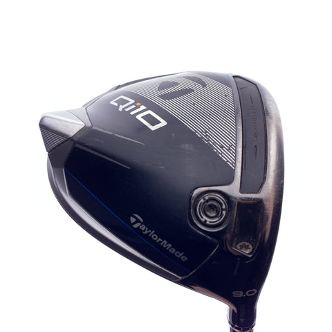 Used TaylorMade Qi10 Driver / 9.0 Degrees / Stiff Flex