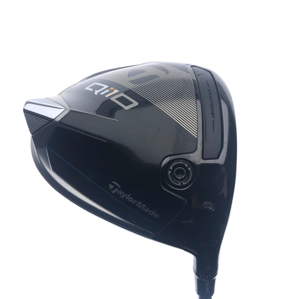 Used TaylorMade Qi10 Driver / 9.0 Degrees / X-Stiff Flex