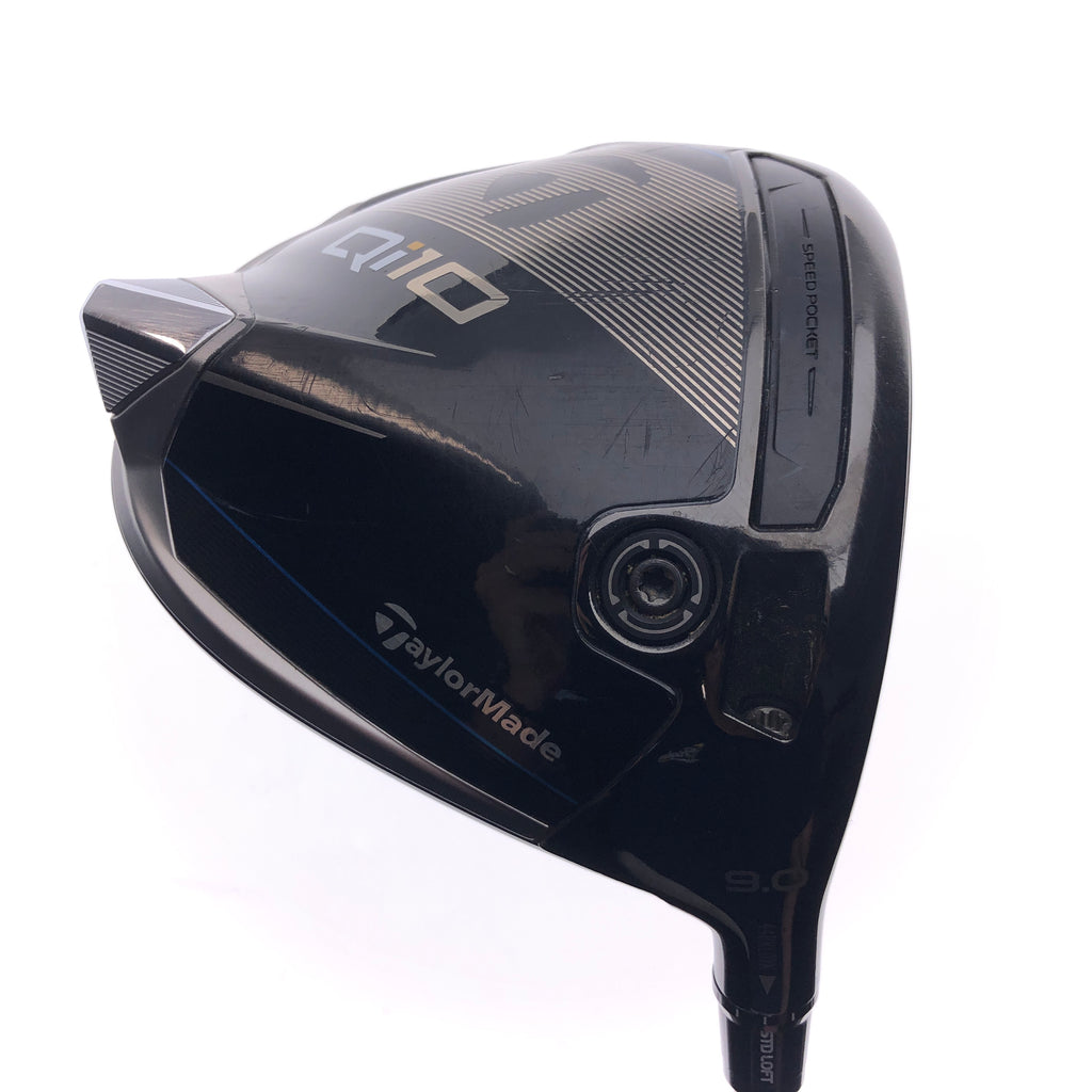 Used TaylorMade Qi10 Driver / 9.0 Degrees / X-Stiff Flex
