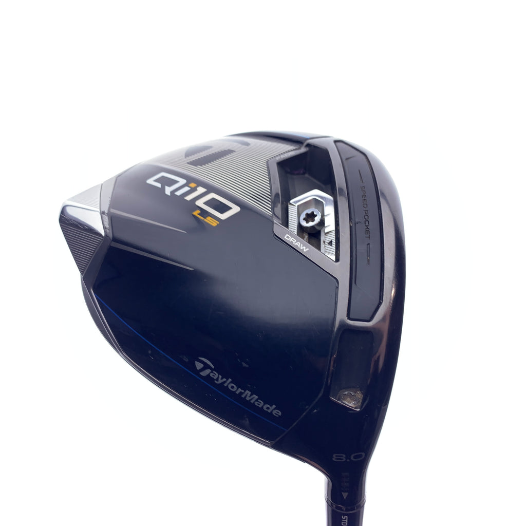 Used TaylorMade Qi10 LS Driver / 8.0 Degrees / Regular Flex