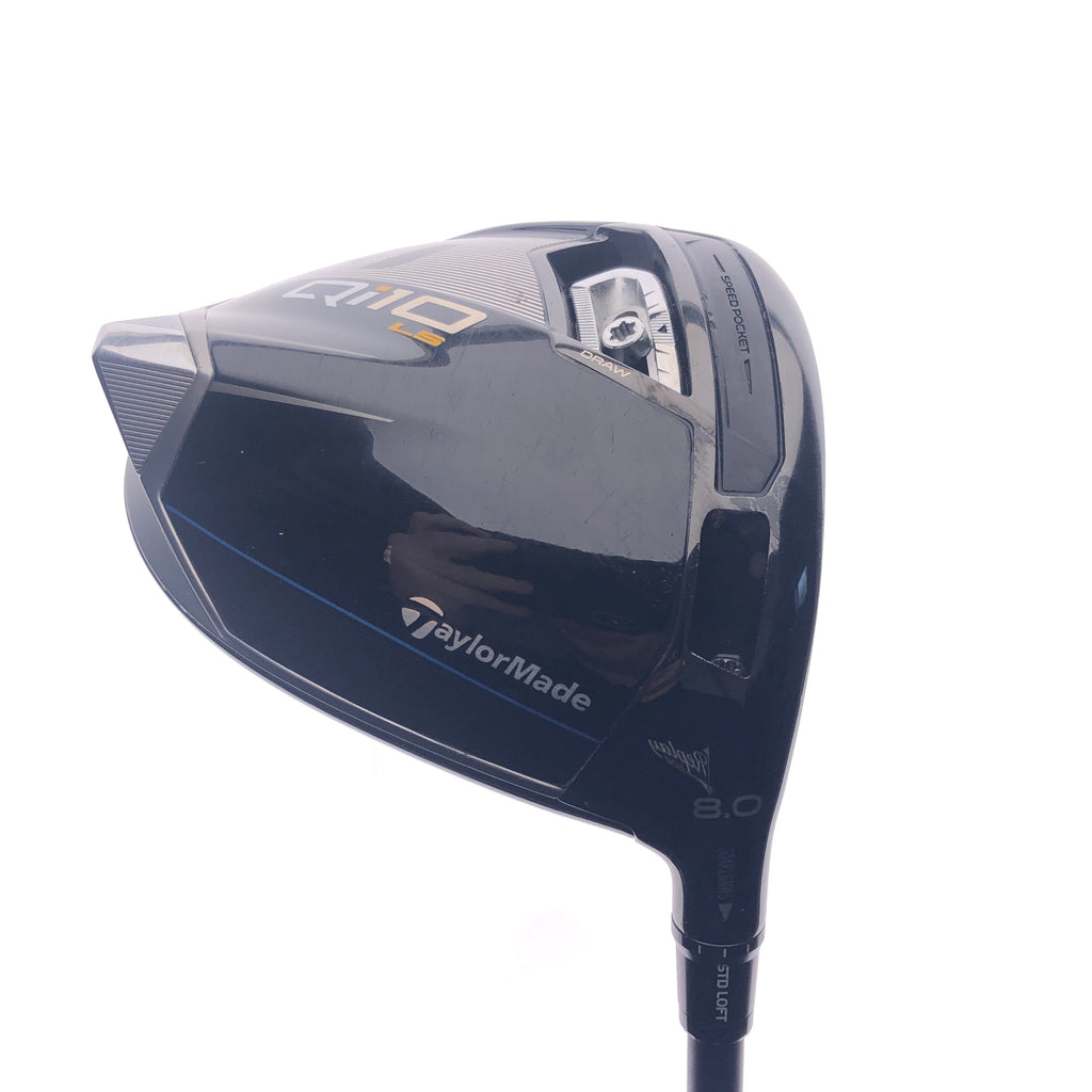 Used TaylorMade Qi10 LS Driver / 8.0 Degrees / X-Stiff Flex