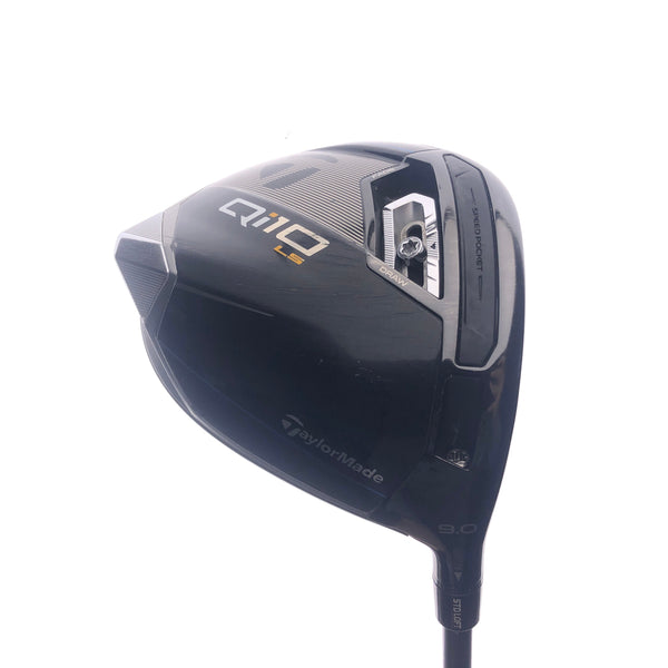 Used TaylorMade Qi10 LS Driver / 9.0 Degrees / Stiff Flex