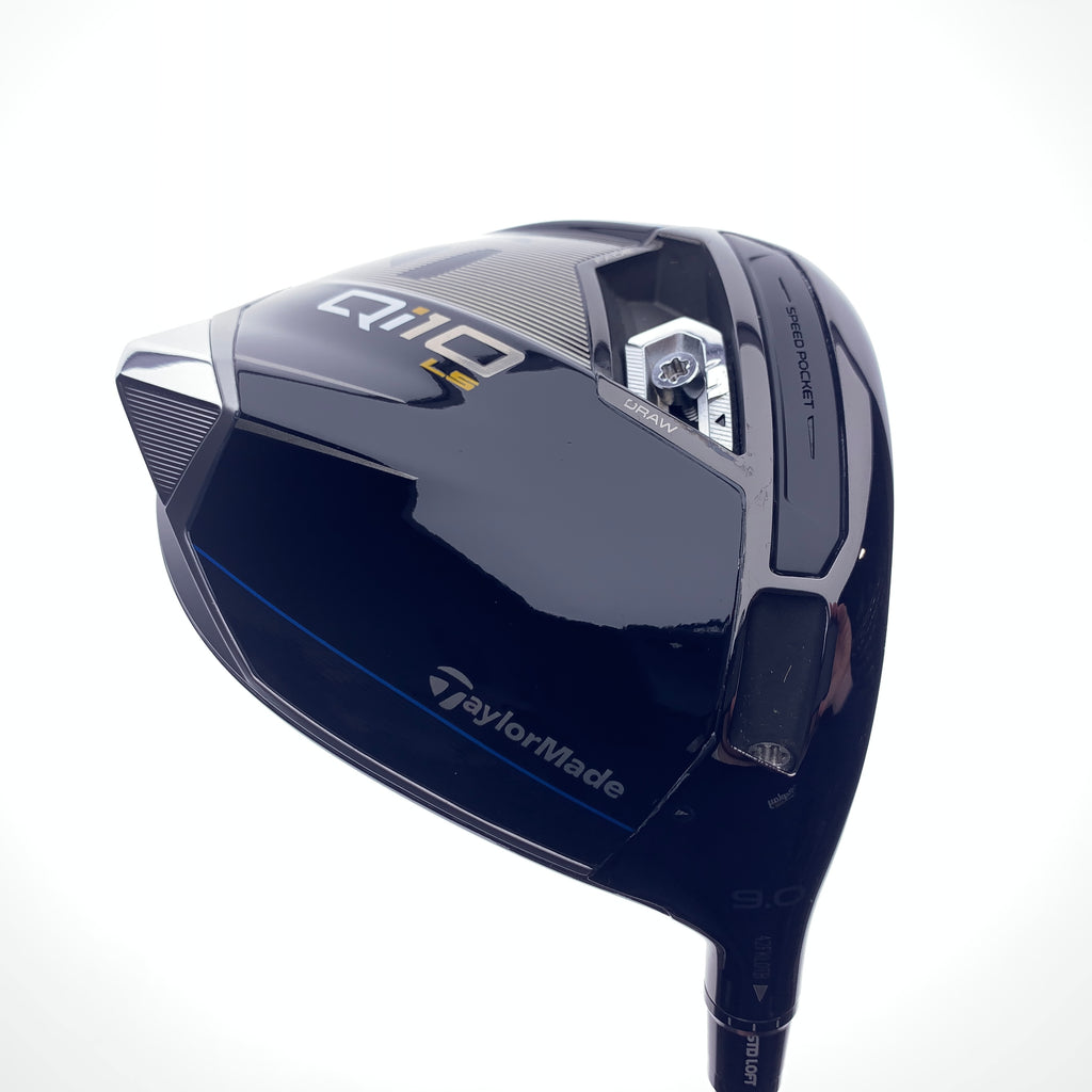 Used TaylorMade Qi10 LS Driver / 9.0 Degrees / Stiff Flex