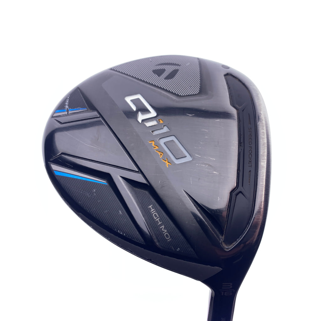 Used TaylorMade Qi10 Max 3 Fairway Wood / 16 Degrees / Regular Flex