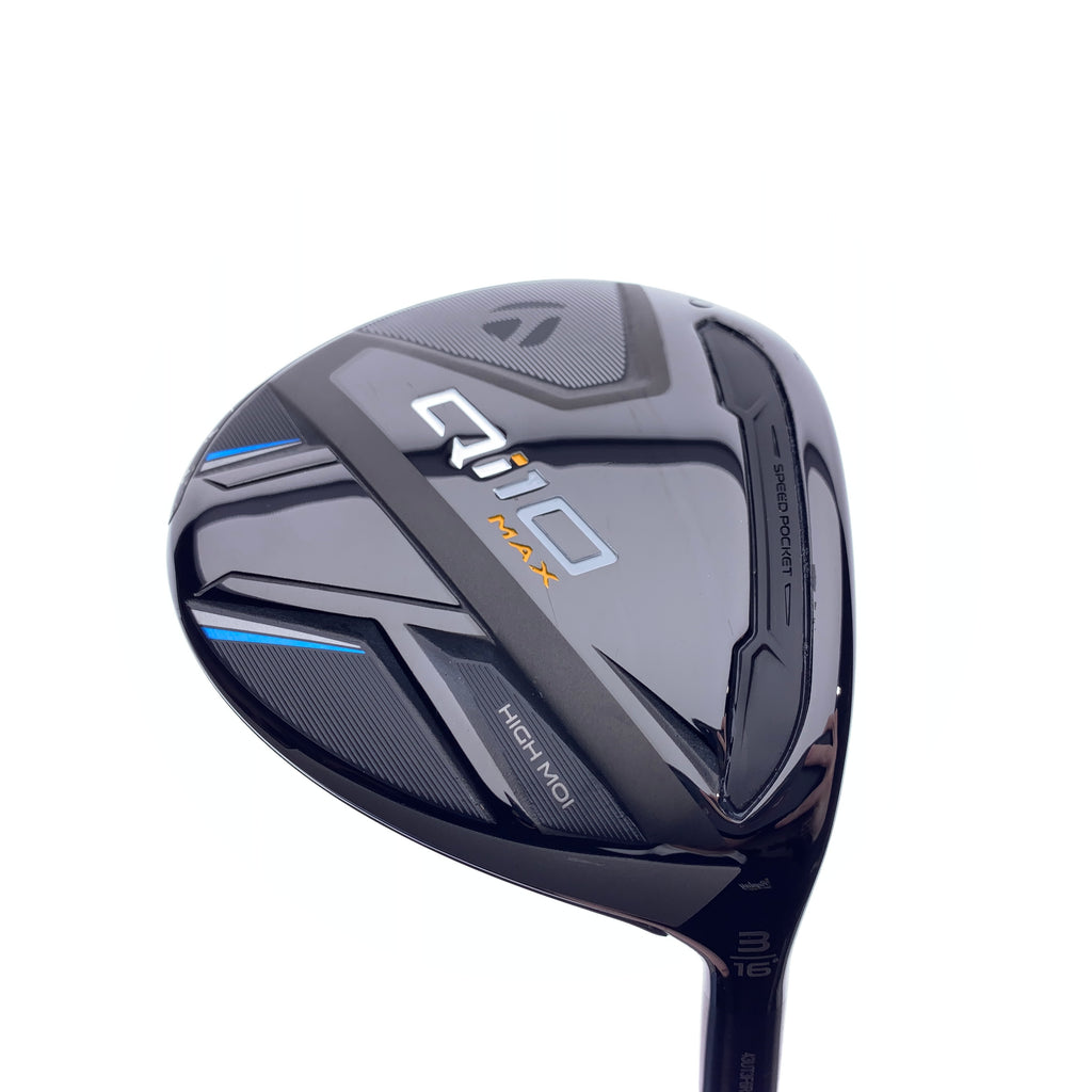 Used TaylorMade Qi10 Max 3 Fairway Wood / 16 Degrees / Stiff Flex
