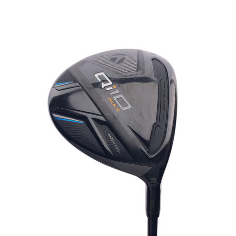 Used TaylorMade Qi10 Max 3 Fairway Wood / 16 Degrees / Stiff Flex