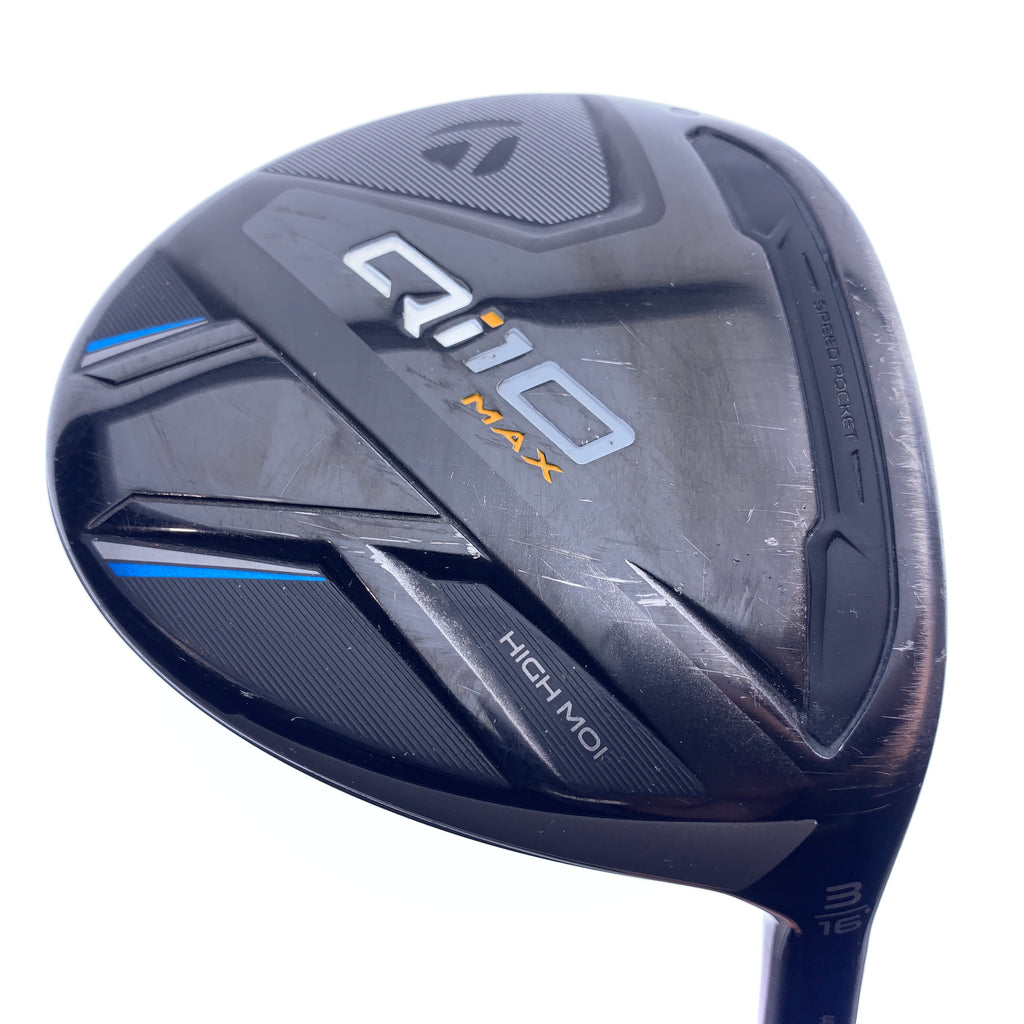 Used TaylorMade Qi10 Max 3 Fairway Wood / 16.0 Degrees / Stiff Flex
