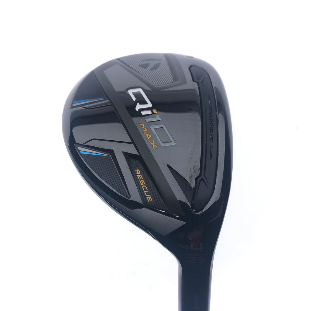 Used TaylorMade Qi10 Max 4 Hybrid / 23 Degrees / A Flex