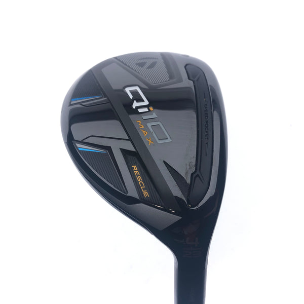 Used TaylorMade Qi10 Max 4 Hybrid / 23 Degrees / A Flex