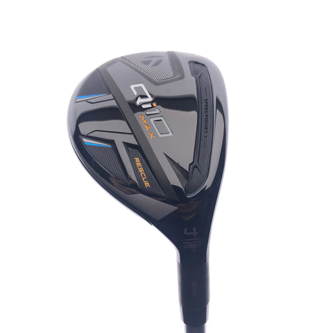 Used TaylorMade Qi10 Max 4 Hybrid / 23 Degrees / Ladies Flex