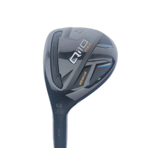 Used TaylorMade Qi10 Max 4 Hybrid / 23 Degrees / Regular Flex / Left-Handed