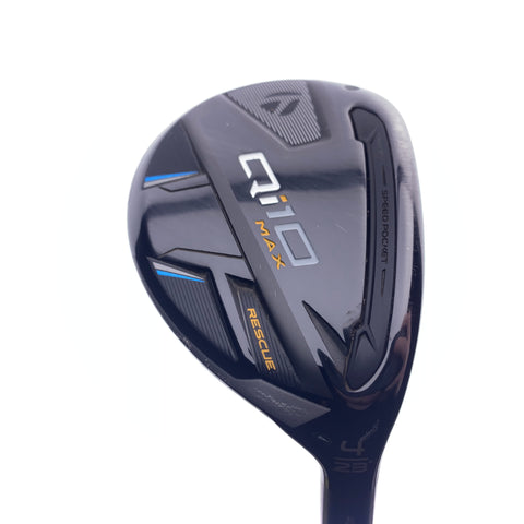 Used TaylorMade Qi10 Max 4 Hybrid / 23 Degrees / Regular Flex