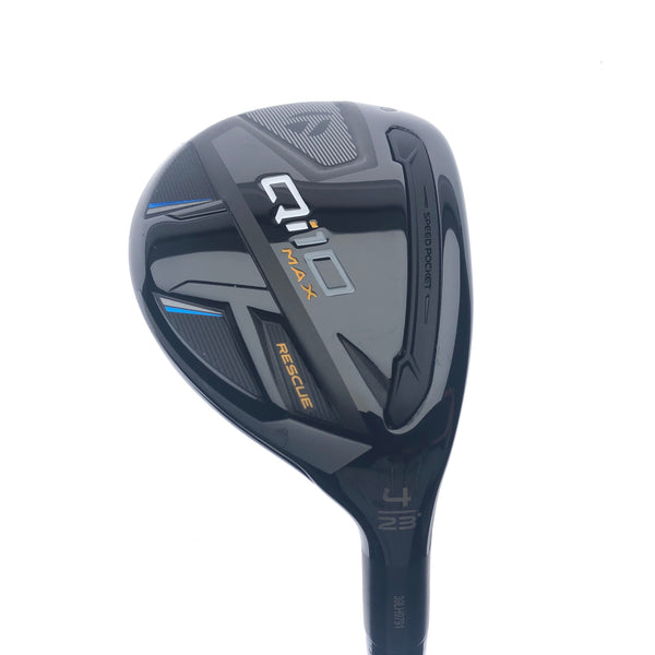 Used TaylorMade Qi10 Max 4 Hybrid / 23 Degrees / Regular Flex