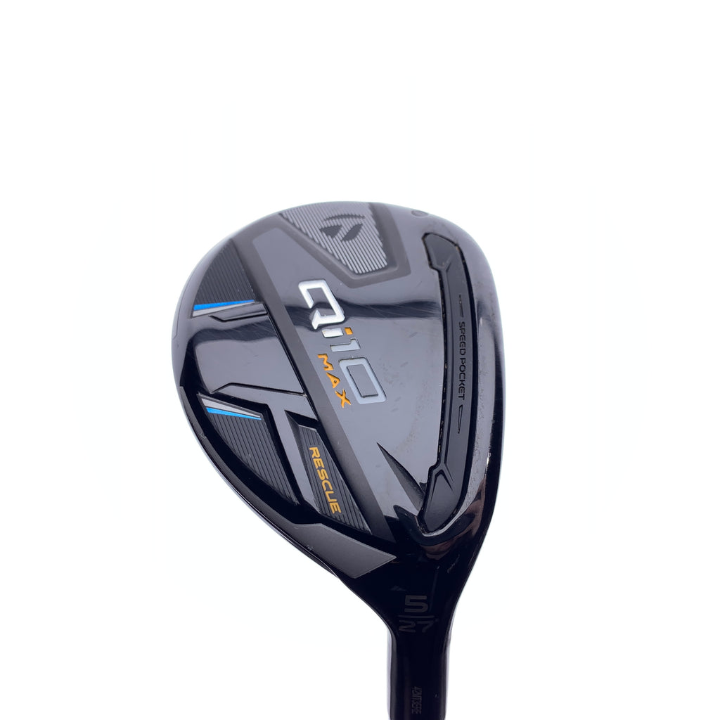 Used TaylorMade Qi10 Max 5 Hybrid / 27 Degrees / A Flex