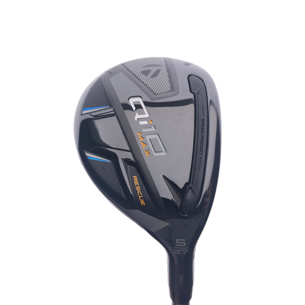 Used TaylorMade Qi10 Max 5 Hybrid / 27 Degrees / A Flex