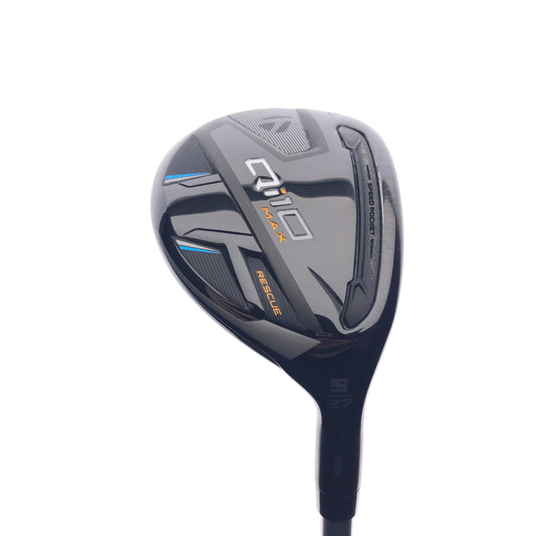 Used TaylorMade Qi10 Max 5 Hybrid / 27 Degrees / Ladies Flex