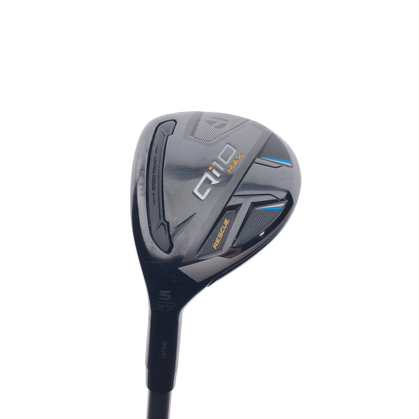 Used TaylorMade Qi10 Max 5 Hybrid / 27 Degrees / Regular Flex / Left-Handed