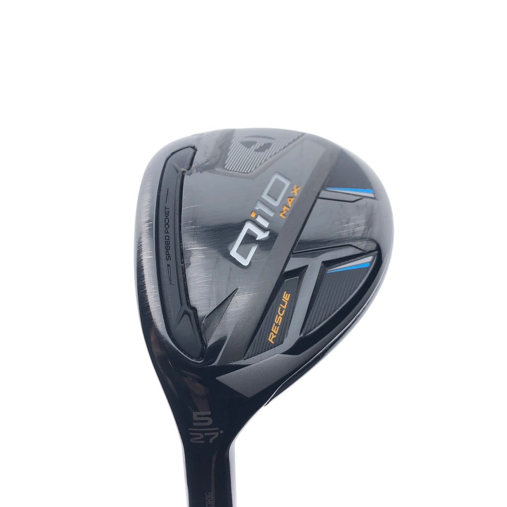 Used TaylorMade Qi10 Max 5 Hybrid / 27 Degrees / Regular Flex / Left-Handed