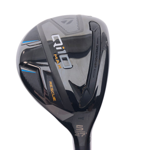 Used TaylorMade Qi10 Max 5 Hybrid / 27 Degrees / Stiff Flex