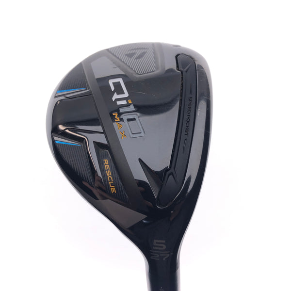 Used TaylorMade Qi10 Max 5 Hybrid / 27 Degrees / Stiff Flex
