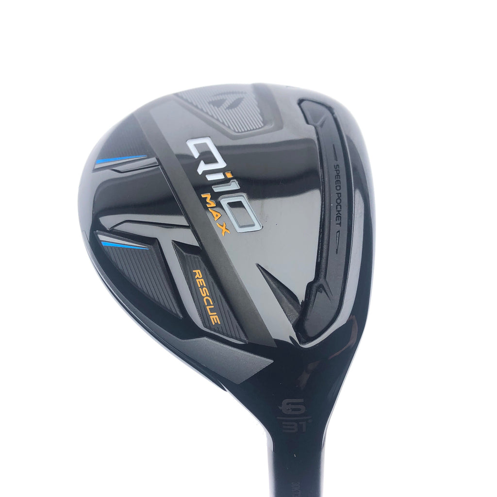 Used TaylorMade Qi10 Max 6 Hybrid / 31 Degrees / A Flex