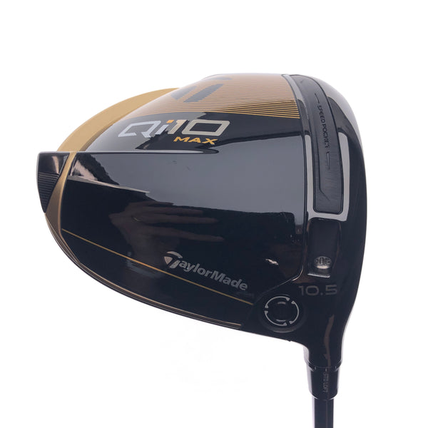 Used TaylorMade Qi10 Max Designer Series Driver / 10.5 Degrees / Regular Flex