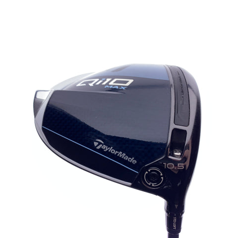 Used TaylorMade Qi10 Max Designer Series Driver / 10.5 Degrees / Stiff Flex