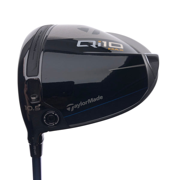 Used TaylorMade Qi10 Max Driver / 10.5 Degrees / A Flex / Left-Handed