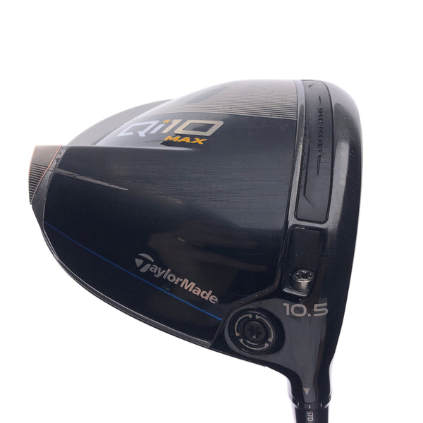 Used TaylorMade Qi10 Max Driver / 10.5 Degrees / A Flex