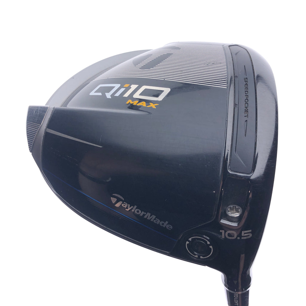 Used TaylorMade Qi10 Max Driver / 10.5 Degrees / A Flex
