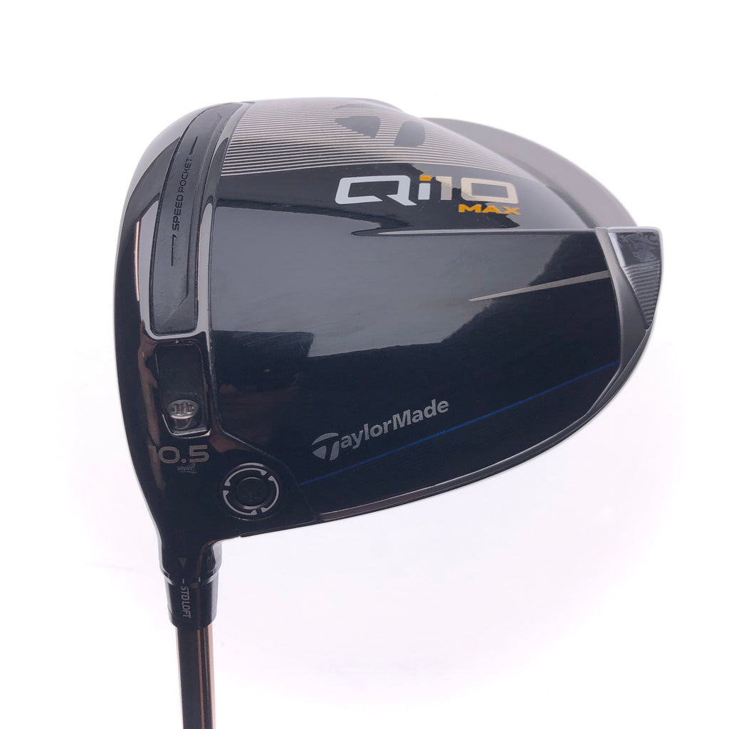 Used TaylorMade Qi10 Max Driver / 10.5 Degrees / Regular Flex / Left-Handed