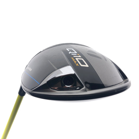 Used TaylorMade Qi10 Max Driver / 10.5 Degrees / Stiff Flex / Left-Handed