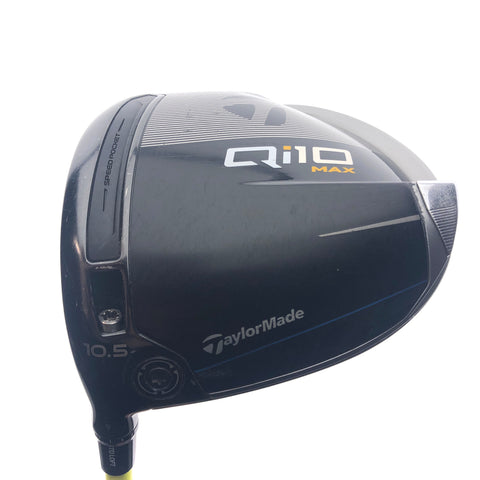 Used TaylorMade Qi10 Max Driver / 10.5 Degrees / Stiff Flex / Left-Handed